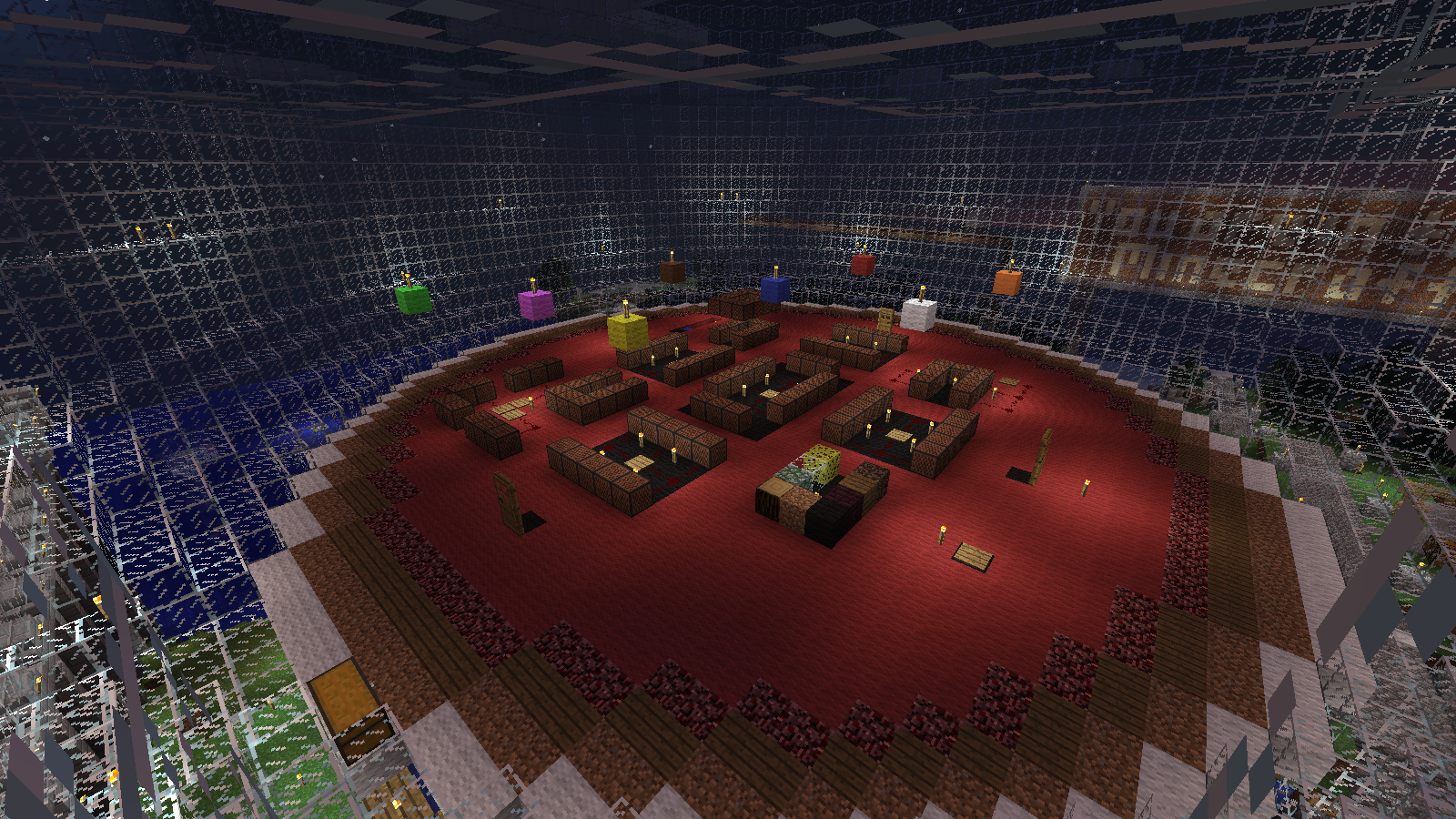 Instruments in Enderman Arena of Music